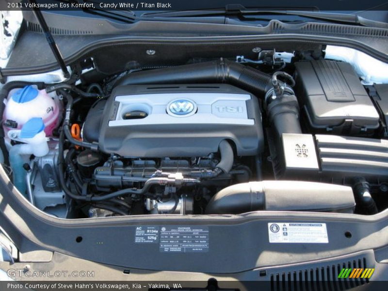 Candy White / Titan Black 2011 Volkswagen Eos Komfort
