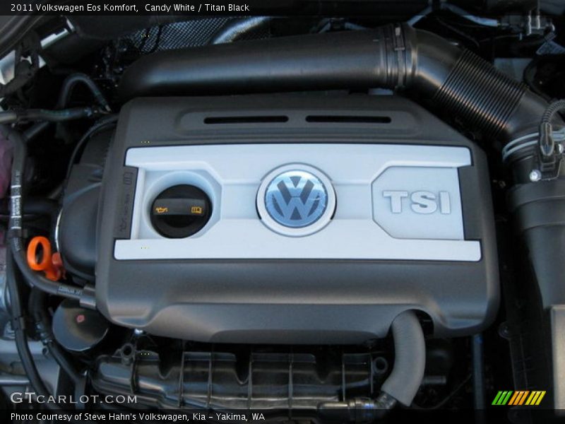 Candy White / Titan Black 2011 Volkswagen Eos Komfort