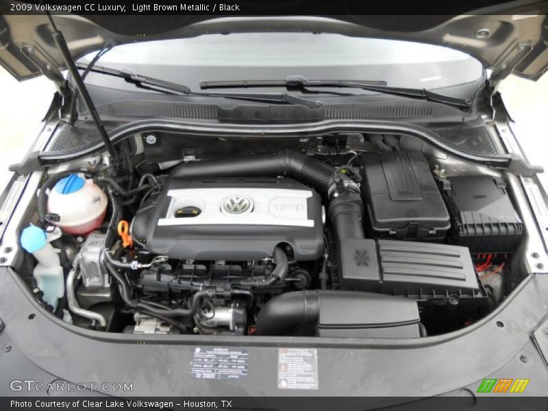 Light Brown Metallic / Black 2009 Volkswagen CC Luxury