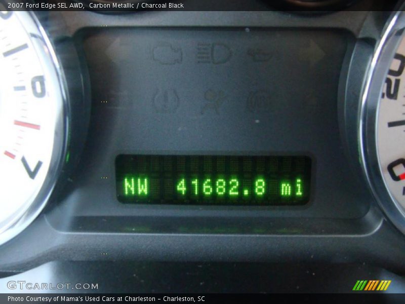 Carbon Metallic / Charcoal Black 2007 Ford Edge SEL AWD