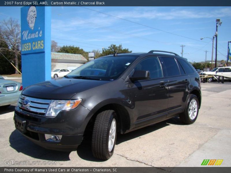 Carbon Metallic / Charcoal Black 2007 Ford Edge SEL AWD
