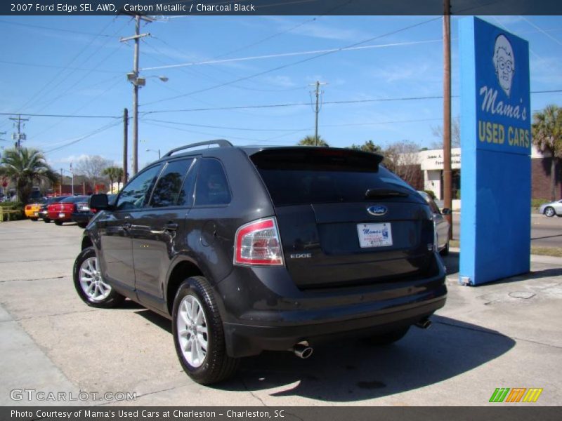 Carbon Metallic / Charcoal Black 2007 Ford Edge SEL AWD