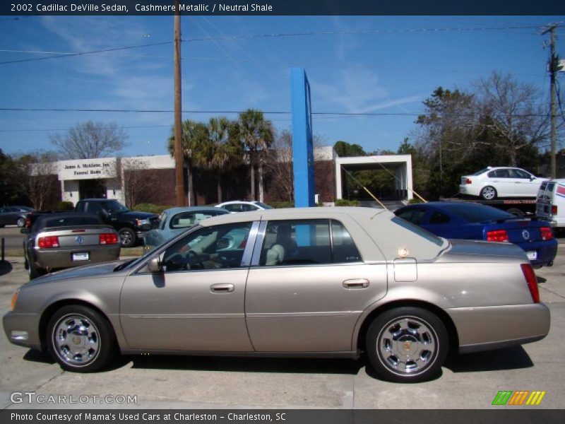 Cashmere Metallic / Neutral Shale 2002 Cadillac DeVille Sedan