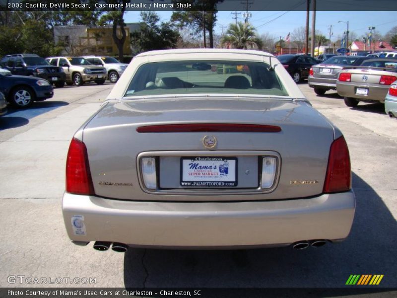 Cashmere Metallic / Neutral Shale 2002 Cadillac DeVille Sedan