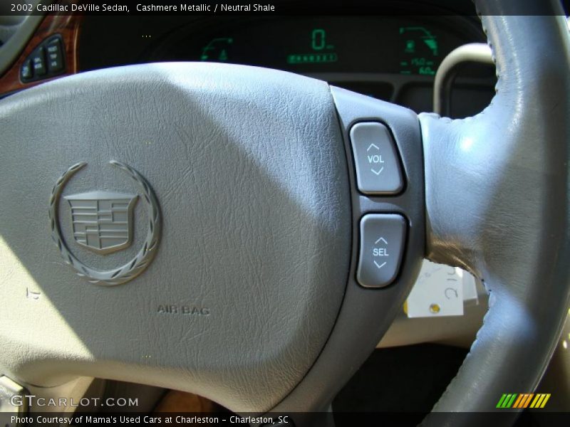 Cashmere Metallic / Neutral Shale 2002 Cadillac DeVille Sedan