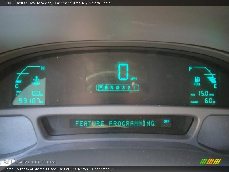 Cashmere Metallic / Neutral Shale 2002 Cadillac DeVille Sedan