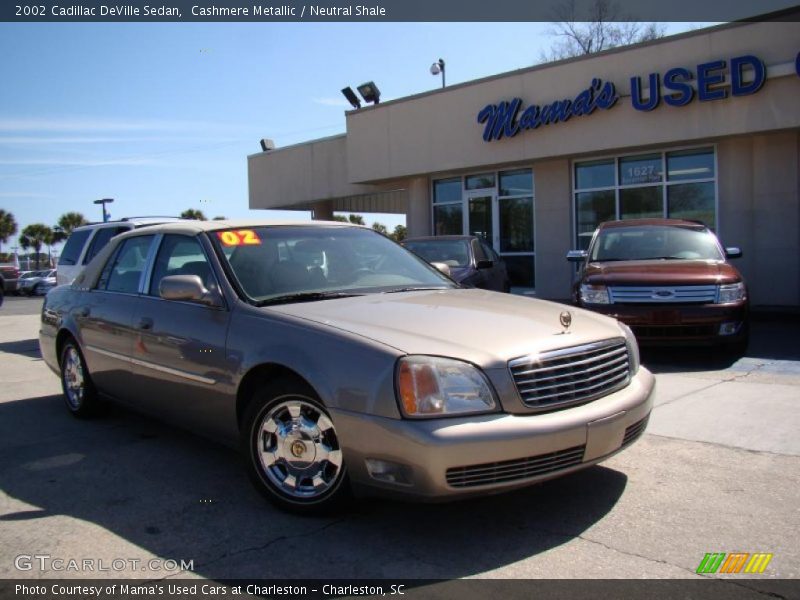 Cashmere Metallic / Neutral Shale 2002 Cadillac DeVille Sedan