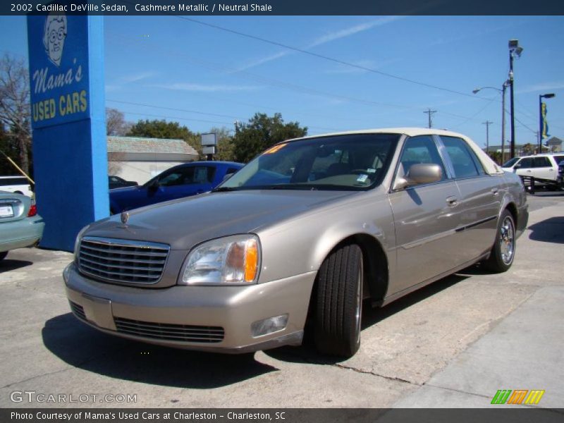 Cashmere Metallic / Neutral Shale 2002 Cadillac DeVille Sedan