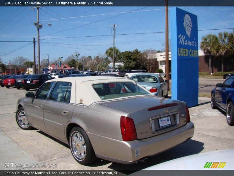 Cashmere Metallic / Neutral Shale 2002 Cadillac DeVille Sedan