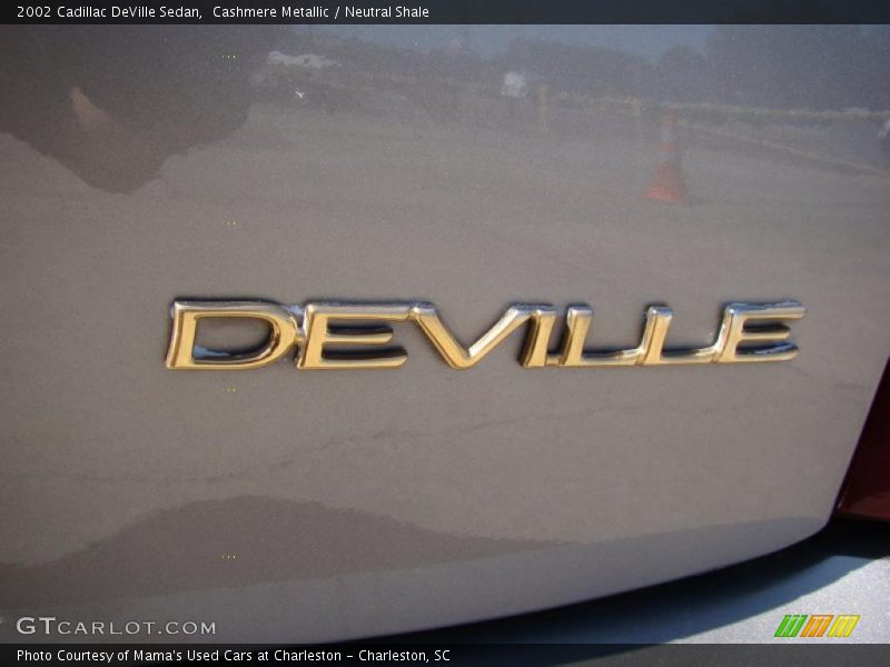 Cashmere Metallic / Neutral Shale 2002 Cadillac DeVille Sedan