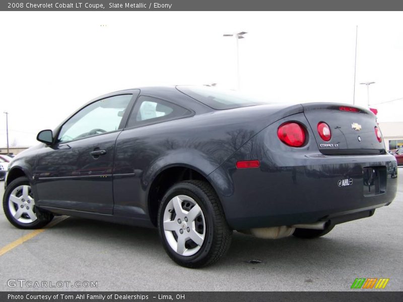 Slate Metallic / Ebony 2008 Chevrolet Cobalt LT Coupe