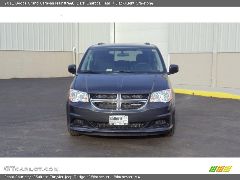 Dark Charcoal Pearl / Black/Light Graystone 2011 Dodge Grand Caravan Mainstreet