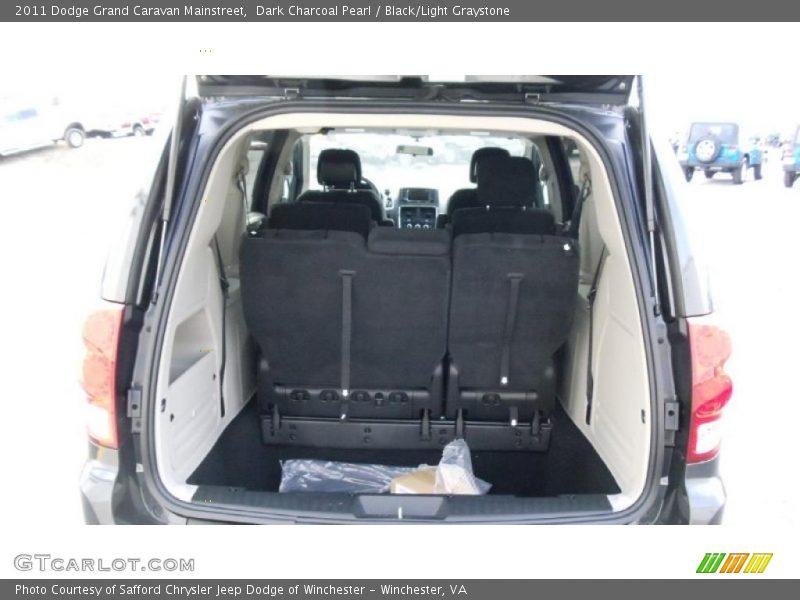 Dark Charcoal Pearl / Black/Light Graystone 2011 Dodge Grand Caravan Mainstreet