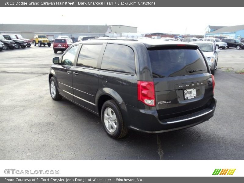 Dark Charcoal Pearl / Black/Light Graystone 2011 Dodge Grand Caravan Mainstreet
