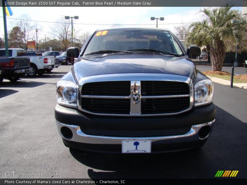 Patriot Blue Pearl / Medium Slate Gray 2008 Dodge Ram 1500 SXT Regular Cab