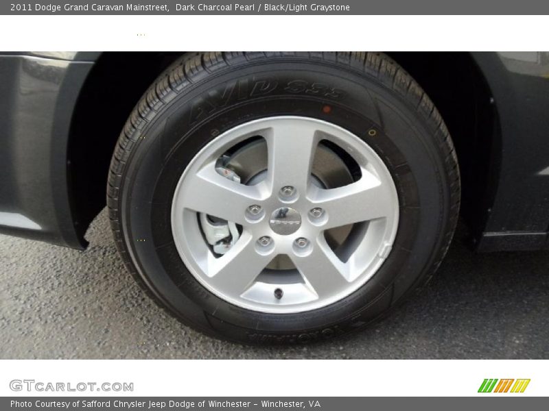 Dark Charcoal Pearl / Black/Light Graystone 2011 Dodge Grand Caravan Mainstreet