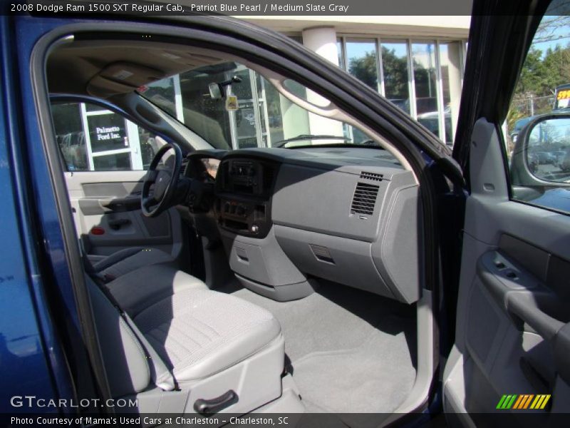 Patriot Blue Pearl / Medium Slate Gray 2008 Dodge Ram 1500 SXT Regular Cab