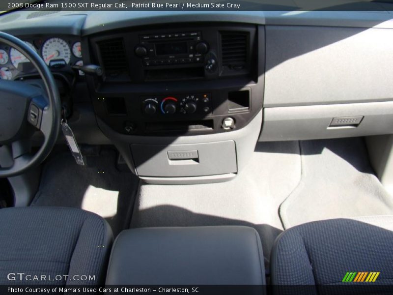 Patriot Blue Pearl / Medium Slate Gray 2008 Dodge Ram 1500 SXT Regular Cab