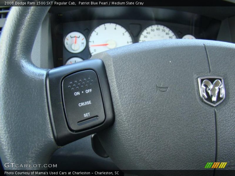 Patriot Blue Pearl / Medium Slate Gray 2008 Dodge Ram 1500 SXT Regular Cab