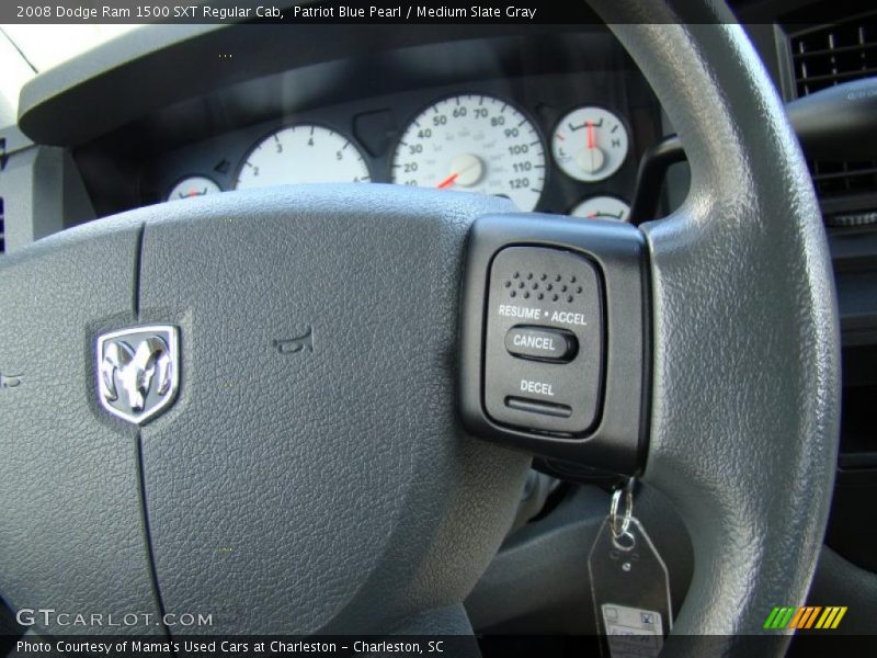 Patriot Blue Pearl / Medium Slate Gray 2008 Dodge Ram 1500 SXT Regular Cab