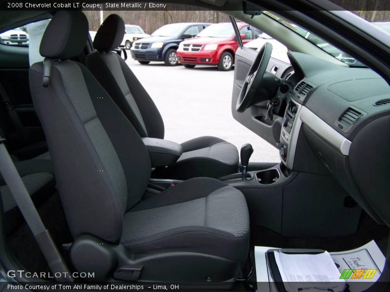Slate Metallic / Ebony 2008 Chevrolet Cobalt LT Coupe