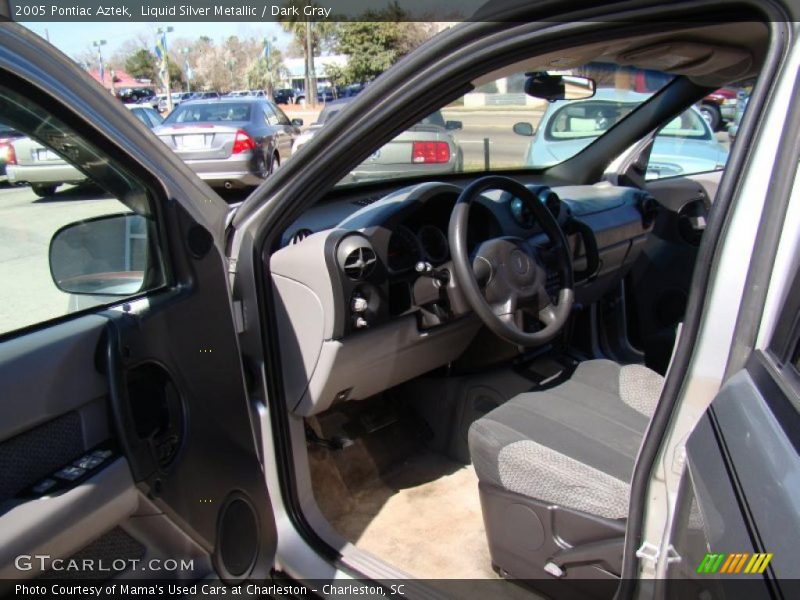 Liquid Silver Metallic / Dark Gray 2005 Pontiac Aztek