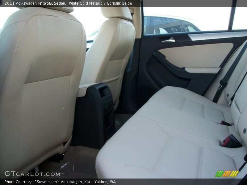 White Gold Metallic / Cornsilk Beige 2011 Volkswagen Jetta SEL Sedan