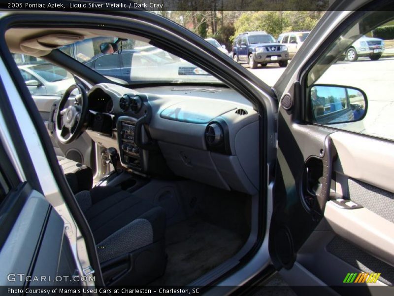 Liquid Silver Metallic / Dark Gray 2005 Pontiac Aztek