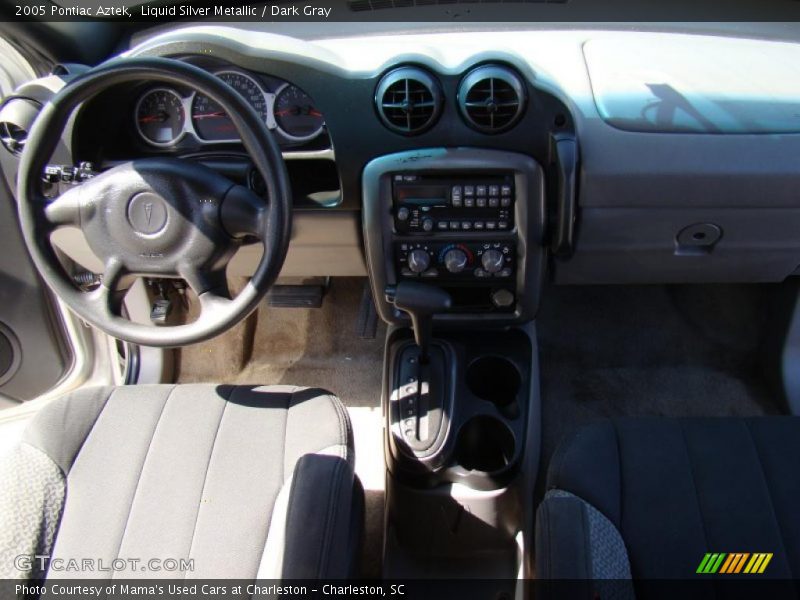 Liquid Silver Metallic / Dark Gray 2005 Pontiac Aztek