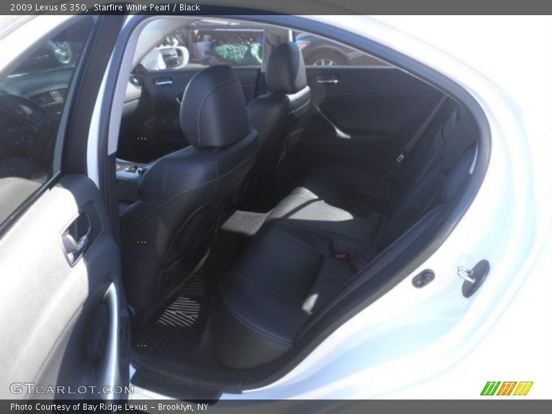 Starfire White Pearl / Black 2009 Lexus IS 350