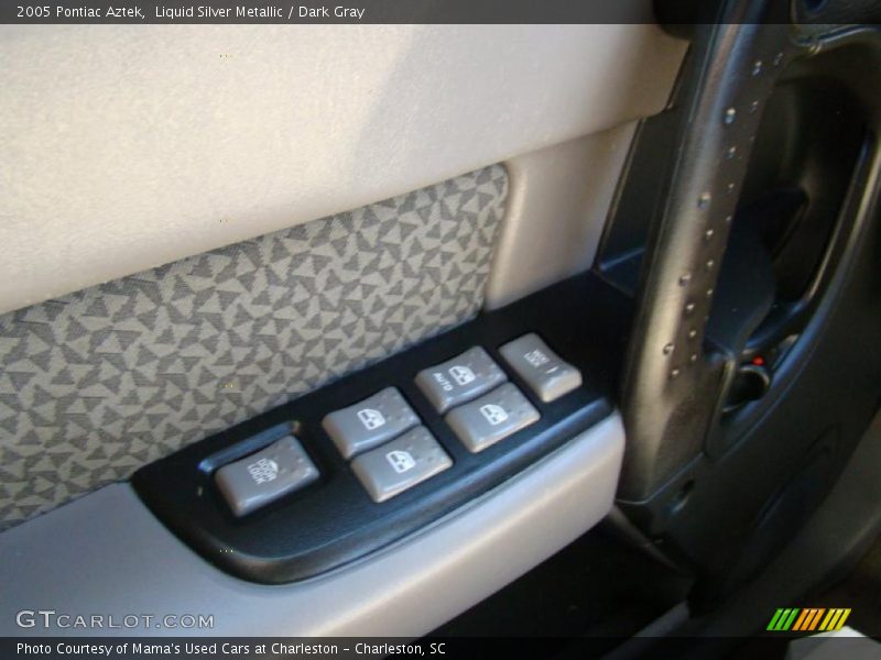 Liquid Silver Metallic / Dark Gray 2005 Pontiac Aztek
