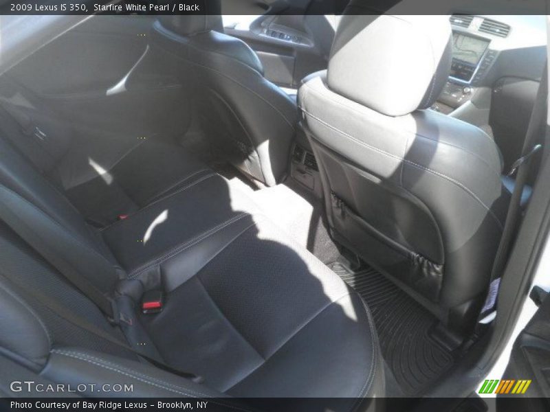 Starfire White Pearl / Black 2009 Lexus IS 350