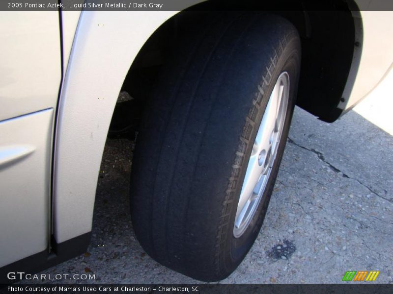Liquid Silver Metallic / Dark Gray 2005 Pontiac Aztek