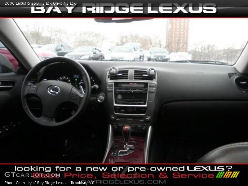 Black Onyx / Black 2006 Lexus IS 250