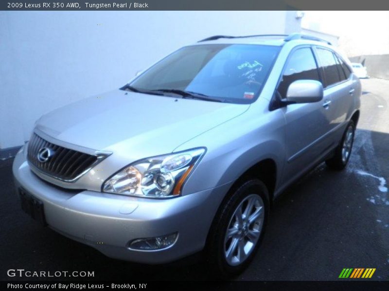 Tungsten Pearl / Black 2009 Lexus RX 350 AWD