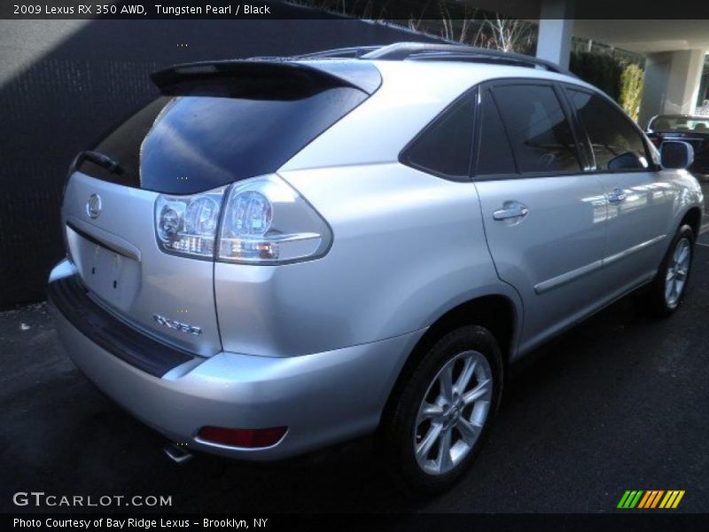 Tungsten Pearl / Black 2009 Lexus RX 350 AWD