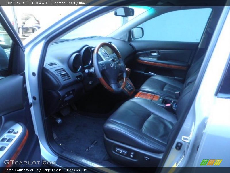 Tungsten Pearl / Black 2009 Lexus RX 350 AWD