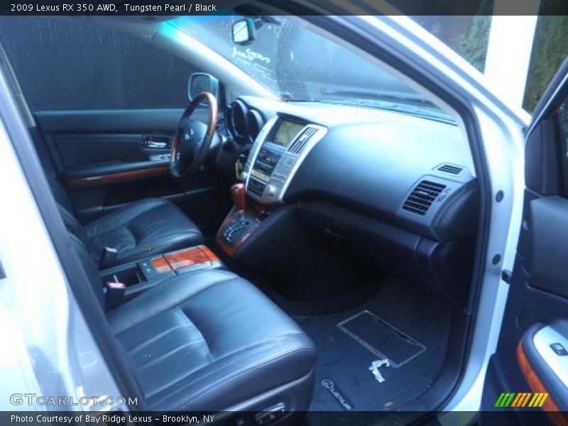 Tungsten Pearl / Black 2009 Lexus RX 350 AWD