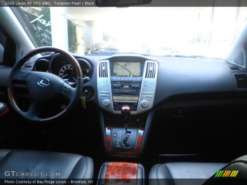 Tungsten Pearl / Black 2009 Lexus RX 350 AWD