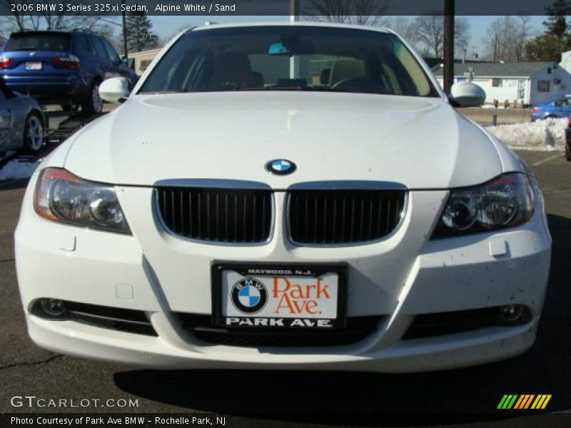 Alpine White / Sand 2006 BMW 3 Series 325xi Sedan