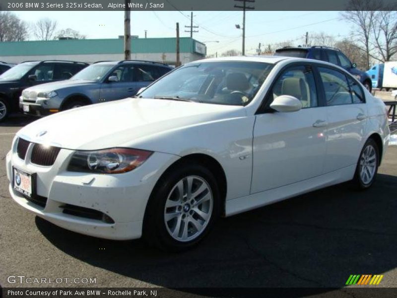 Alpine White / Sand 2006 BMW 3 Series 325xi Sedan