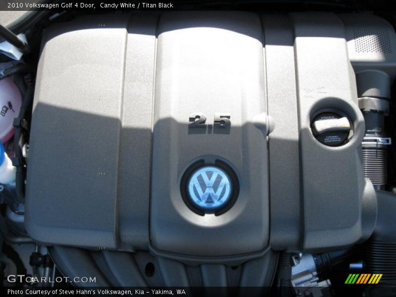 Candy White / Titan Black 2010 Volkswagen Golf 4 Door