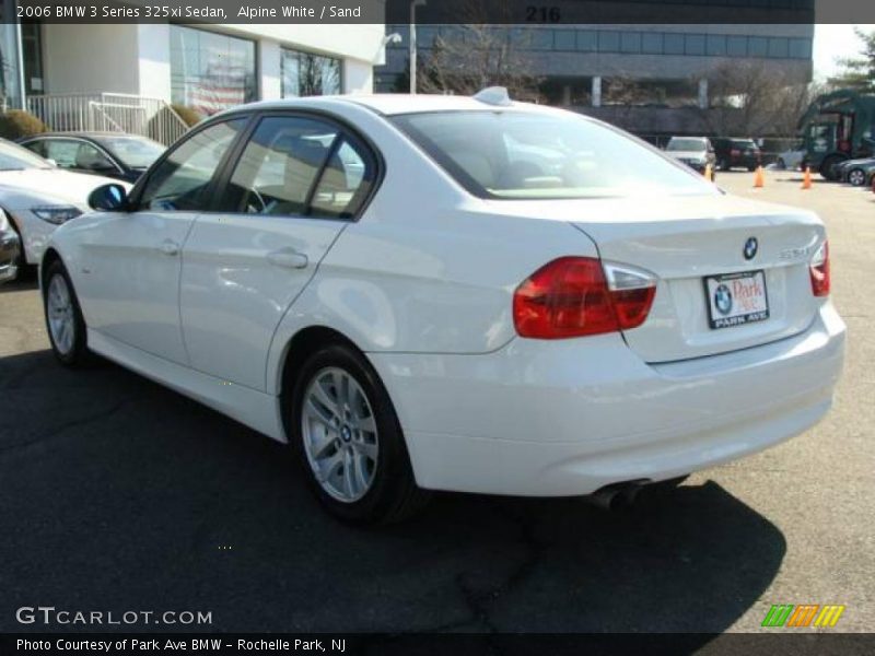 Alpine White / Sand 2006 BMW 3 Series 325xi Sedan