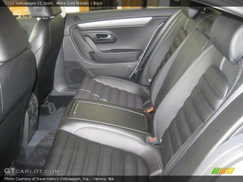 White Gold Metallic / Black 2010 Volkswagen CC Sport