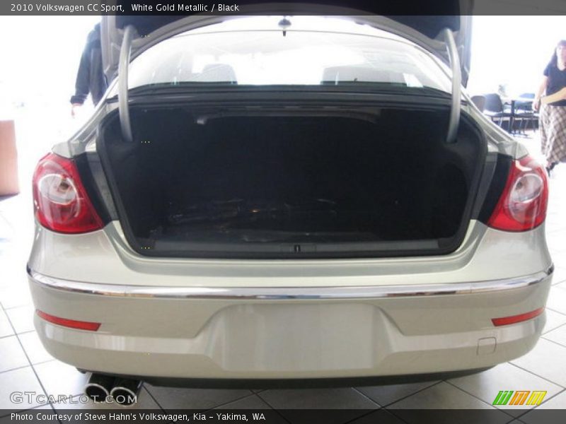 White Gold Metallic / Black 2010 Volkswagen CC Sport