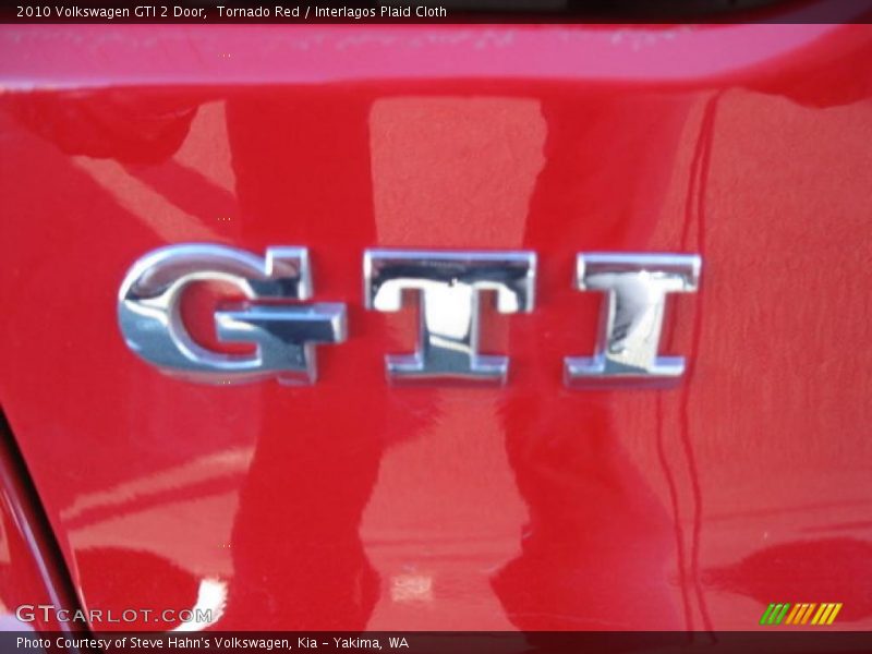 Tornado Red / Interlagos Plaid Cloth 2010 Volkswagen GTI 2 Door