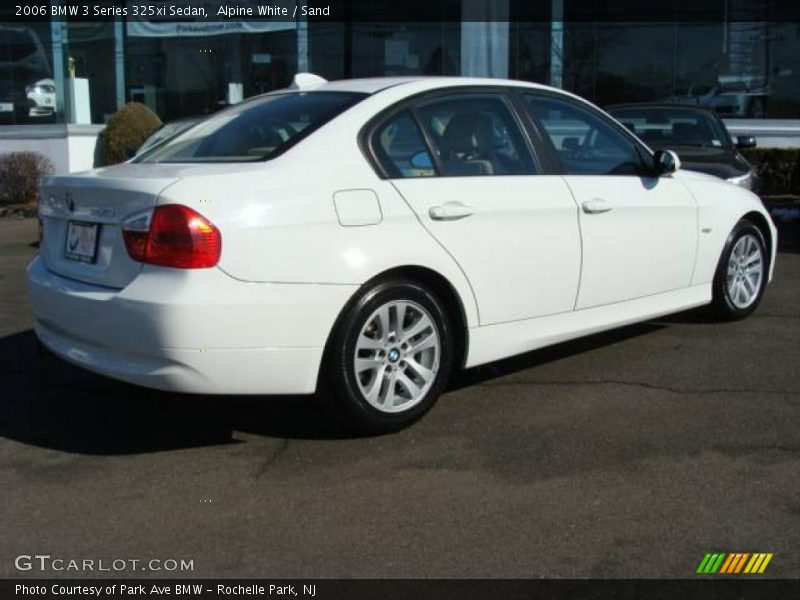 Alpine White / Sand 2006 BMW 3 Series 325xi Sedan