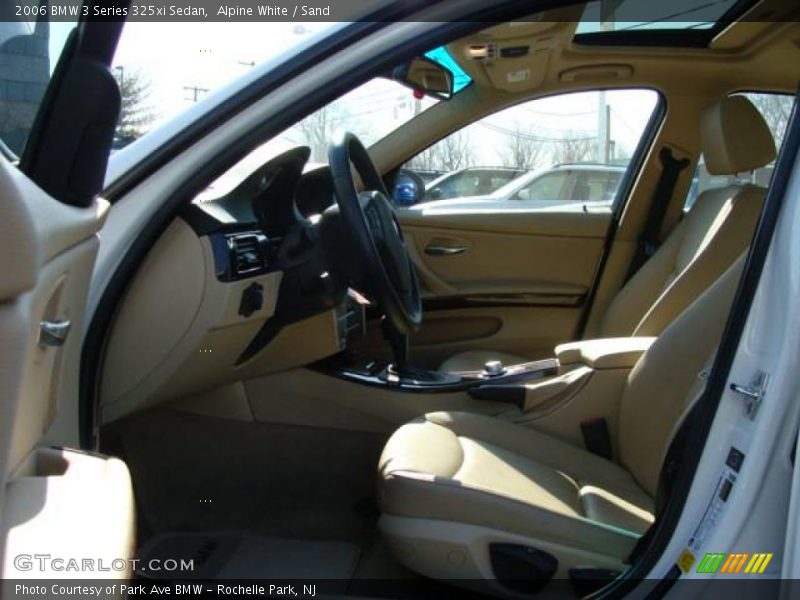 Alpine White / Sand 2006 BMW 3 Series 325xi Sedan