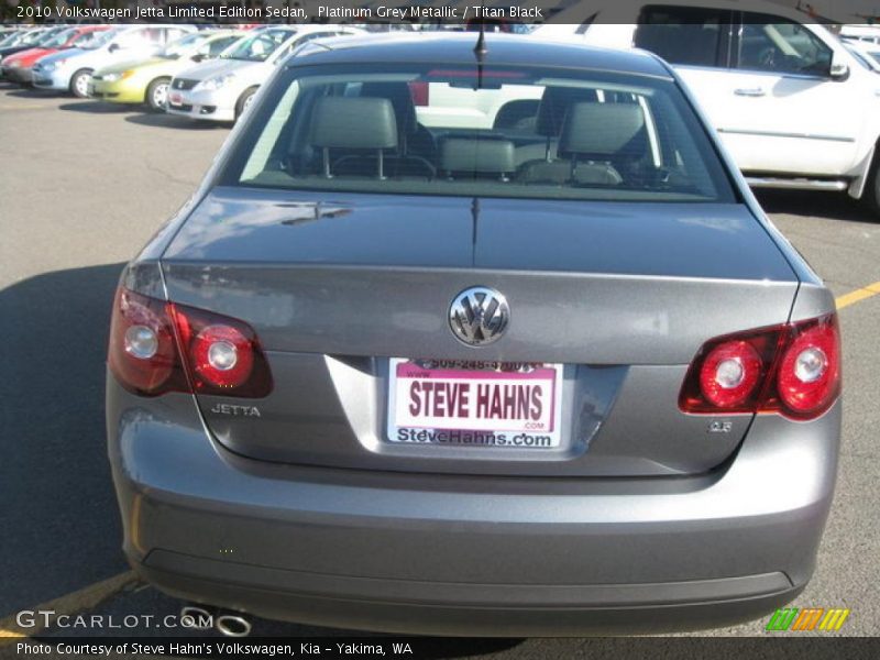 Platinum Grey Metallic / Titan Black 2010 Volkswagen Jetta Limited Edition Sedan