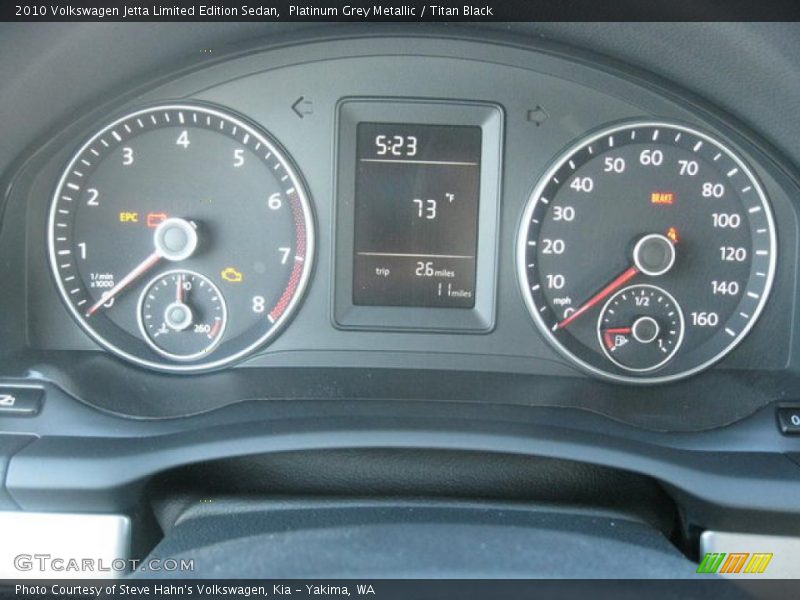Platinum Grey Metallic / Titan Black 2010 Volkswagen Jetta Limited Edition Sedan